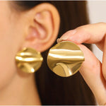 Load image into Gallery viewer, The Hayley Hammered Earrings
