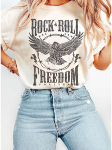 Rock and Roll Freedom Graphic Tee